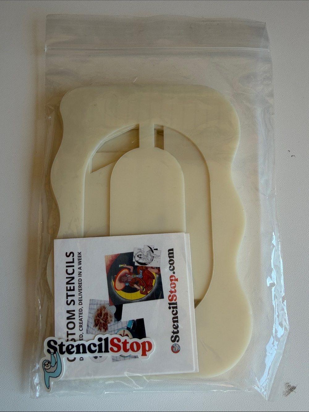 Stencils 0-9 Brand New